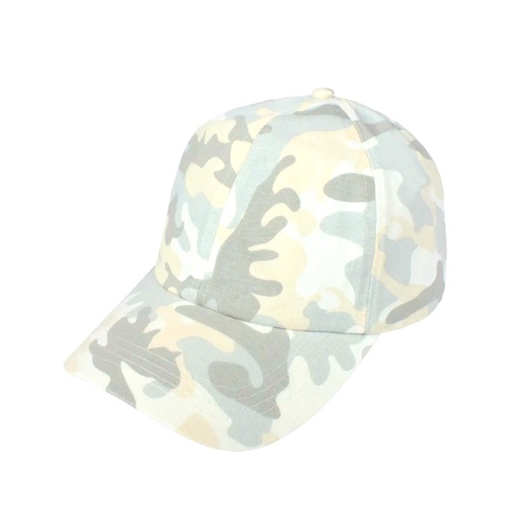 DAVID AND YOUNG Women’s Camouflage Cap, white - Picture 1 of 2